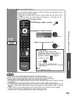 Preview for 43 page of Panasonic Viera TH-42PZ850AZ Operating Instructions Manual