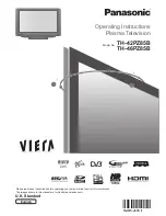 Panasonic Viera TH-42PZ85B Operating Instructions Manual предпросмотр