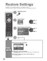 Предварительный просмотр 36 страницы Panasonic Viera TH-42PZ85B Operating Instructions Manual