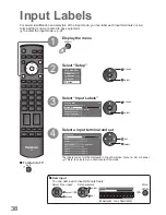 Предварительный просмотр 38 страницы Panasonic Viera TH-42PZ85B Operating Instructions Manual