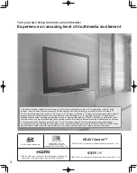 Предварительный просмотр 2 страницы Panasonic VIERA TH-42PZ85U Operating Instructions Manual