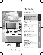 Предварительный просмотр 3 страницы Panasonic VIERA TH-42PZ85U Operating Instructions Manual