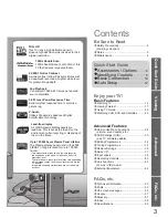 Preview for 3 page of Panasonic Viera TH-42PZ8B Operating Instructions Manual