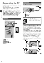 Предварительный просмотр 6 страницы Panasonic VIERA TH-43D410Z Operating Instructions Manual