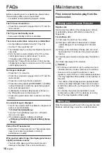 Preview for 16 page of Panasonic Viera TH-43ES630H Operating Instructions Manual