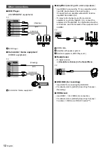 Предварительный просмотр 12 страницы Panasonic VIERA TH-43EX600A Operating Instructions Manual