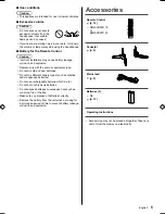 Предварительный просмотр 5 страницы Panasonic Viera TH-43EX600H Operating Instructions Manual