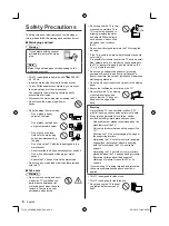 Предварительный просмотр 4 страницы Panasonic Viera TH-43FX600H Operating Instructions Manual