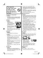 Предварительный просмотр 5 страницы Panasonic Viera TH-43FX600H Operating Instructions Manual