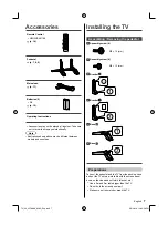 Предварительный просмотр 7 страницы Panasonic Viera TH-43FX600H Operating Instructions Manual