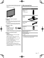 Preview for 7 page of Panasonic Viera TH-49FX800Z Operating Instructions Manual