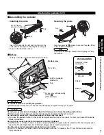 Preview for 7 page of Panasonic Viera TH-50PE700 Operating Instructions Manual