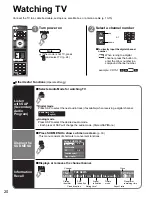 Preview for 20 page of Panasonic Viera TH-50PE700 Operating Instructions Manual