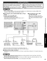 Preview for 43 page of Panasonic Viera TH-50PE700 Operating Instructions Manual