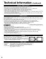 Preview for 52 page of Panasonic Viera TH-50PE700 Operating Instructions Manual