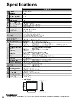 Preview for 56 page of Panasonic Viera TH-50PE700 Operating Instructions Manual