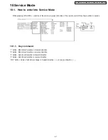 Предварительный просмотр 27 страницы Panasonic Viera TH-50PV700P Service Manual