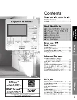 Preview for 3 page of Panasonic Viera TH-50PZ750 Quick Start Manual