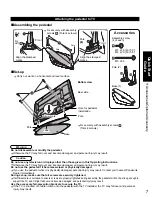 Предварительный просмотр 7 страницы Panasonic Viera TH-50PZ750 Quick Start Manual