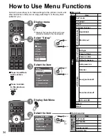 Предварительный просмотр 34 страницы Panasonic Viera TH-50PZ750 Quick Start Manual