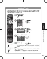 Preview for 21 page of Panasonic VIERA TH-50PZ85U Operating Instructions Manual