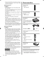 Preview for 6 page of Panasonic VIERA TH-55AS800H Operating Instructions Manual