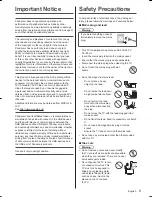 Preview for 3 page of Panasonic Viera TH-55CX800A Operating Instructions Manual