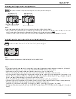 Предварительный просмотр 21 страницы Panasonic Viera TH-58PF11 Operating Instructions Manual