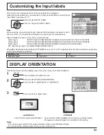 Предварительный просмотр 33 страницы Panasonic Viera TH-58PF11 Operating Instructions Manual