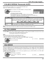 Предварительный просмотр 41 страницы Panasonic Viera TH-58PF11 Operating Instructions Manual