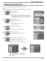 Предварительный просмотр 47 страницы Panasonic Viera TH-58PF11 Operating Instructions Manual