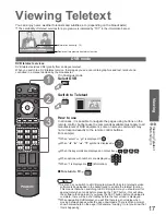 Preview for 17 page of Panasonic Viera TH-58PZ800B Operating Instructions Manual