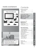 Preview for 3 page of Panasonic Viera TH-58PZ800E Operating Instructions Manual