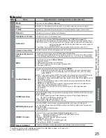 Preview for 25 page of Panasonic Viera TH-58PZ800E Operating Instructions Manual