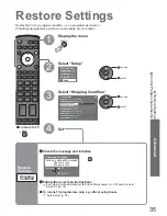 Preview for 35 page of Panasonic Viera TH-58PZ800E Operating Instructions Manual