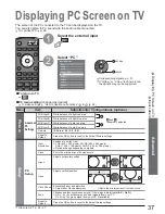 Preview for 37 page of Panasonic Viera TH-58PZ800E Operating Instructions Manual