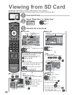 Preview for 38 page of Panasonic Viera TH-58PZ800E Operating Instructions Manual