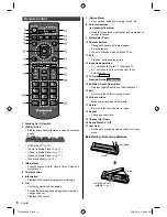 Preview for 8 page of Panasonic Viera TH-60A430A Operating Instructions Manual