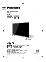 Предварительный просмотр 1 страницы Panasonic Viera TH-65FX700A Operating Instructions Manual