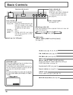 Предварительный просмотр 14 страницы Panasonic Viera TH-65PF9 Operating Instructions Manual