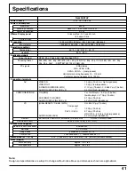 Предварительный просмотр 41 страницы Panasonic Viera TH-65PHD7 Operating Instructions Manual