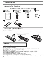 Предварительный просмотр 8 страницы Panasonic Viera TH-65PHD8UK Operating Instructions Manual