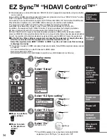 Предварительный просмотр 34 страницы Panasonic Viera TH-65PZ750 Quick Start Manual