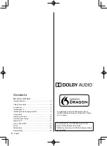 Предварительный просмотр 2 страницы Panasonic Viera TH-75FX780A Operating Instructions Manual