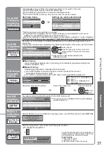 Предварительный просмотр 31 страницы Panasonic Viera TH-D42PS81EA Operating Instructions Manual