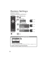 Предварительный просмотр 32 страницы Panasonic Viera TH-L19X10AK Operating Instructions Manual