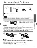 Preview for 7 page of Panasonic Viera TH-L19X10ZK Operating Instructions Manual