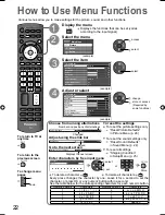 Preview for 22 page of Panasonic Viera TH-L19X10ZK Operating Instructions Manual