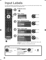 Preview for 26 page of Panasonic Viera TH-L19X10ZK Operating Instructions Manual