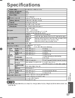 Preview for 57 page of Panasonic Viera TH-L19X10ZK Operating Instructions Manual